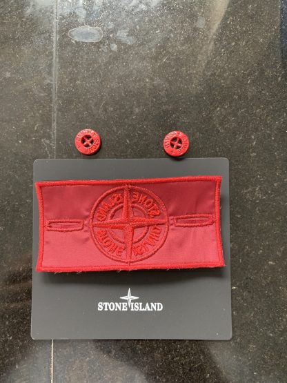 Stone Island Badge (Red) - Image 3