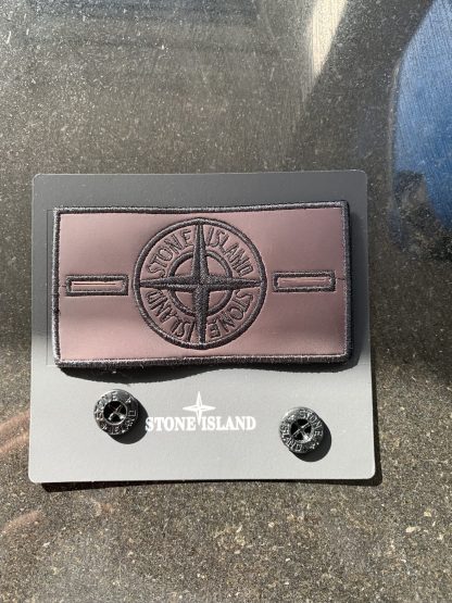 Stone Island Badge (Thermal – Orange) - Image 2