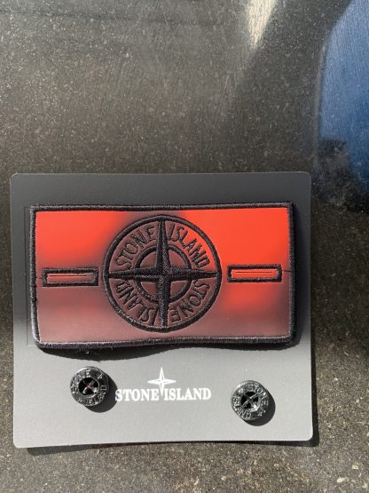 Stone Island Badge (Thermal – Orange)