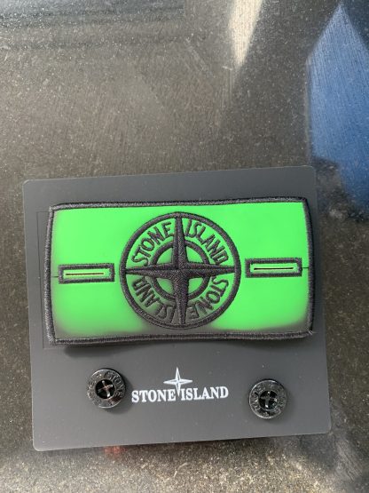 Stone Island Badge (Thermal – Green) - Image 5