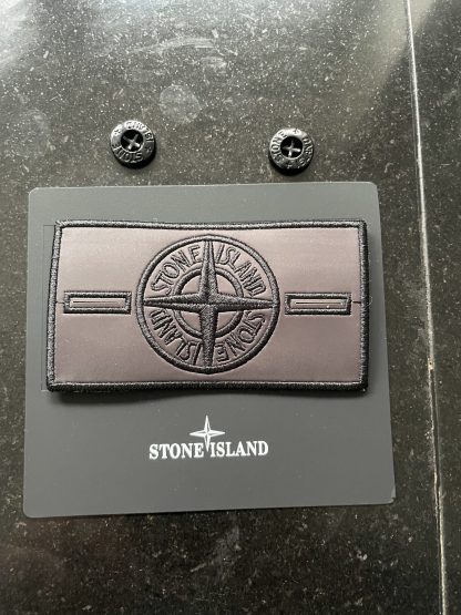 Stone Island Badge (Thermal – White) - Image 2