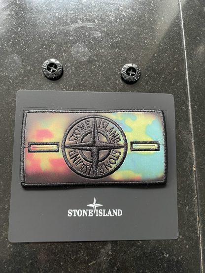 Stone Island Badge (Thermal – Red Camouflage)