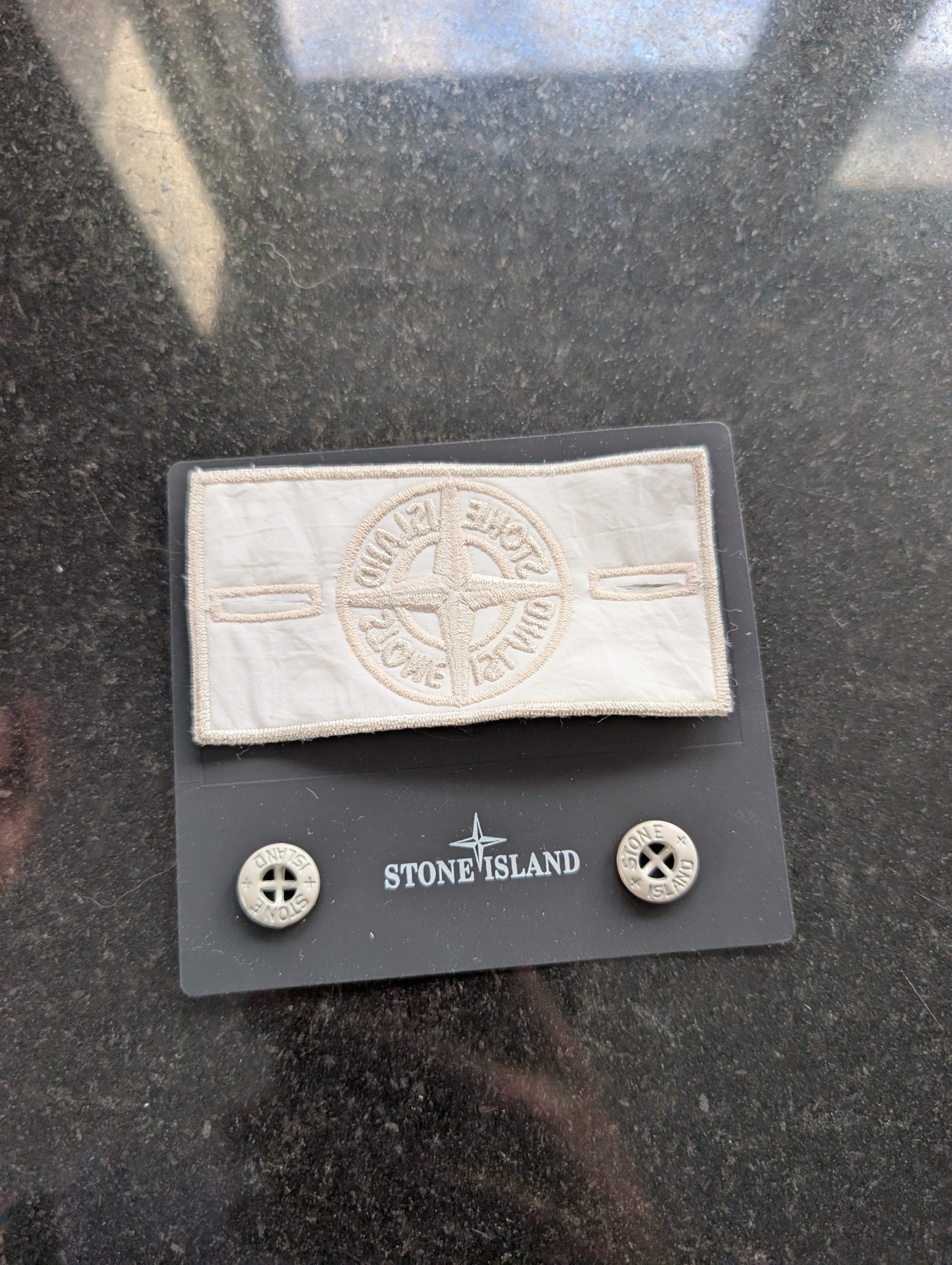 Stone Island Badge (Off-White) - Image 3