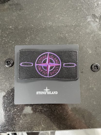Stone Island Badge (Purple) - Image 3