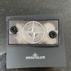 Stone Island Silver Crest Badge (Thermal - White)