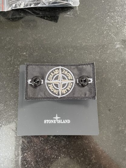 Stone Island Silver Crest Badge (Thermal - White) - Image 5