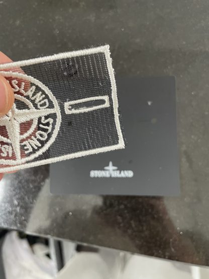 Stone Island Badge (Mesh Silver) - Image 2