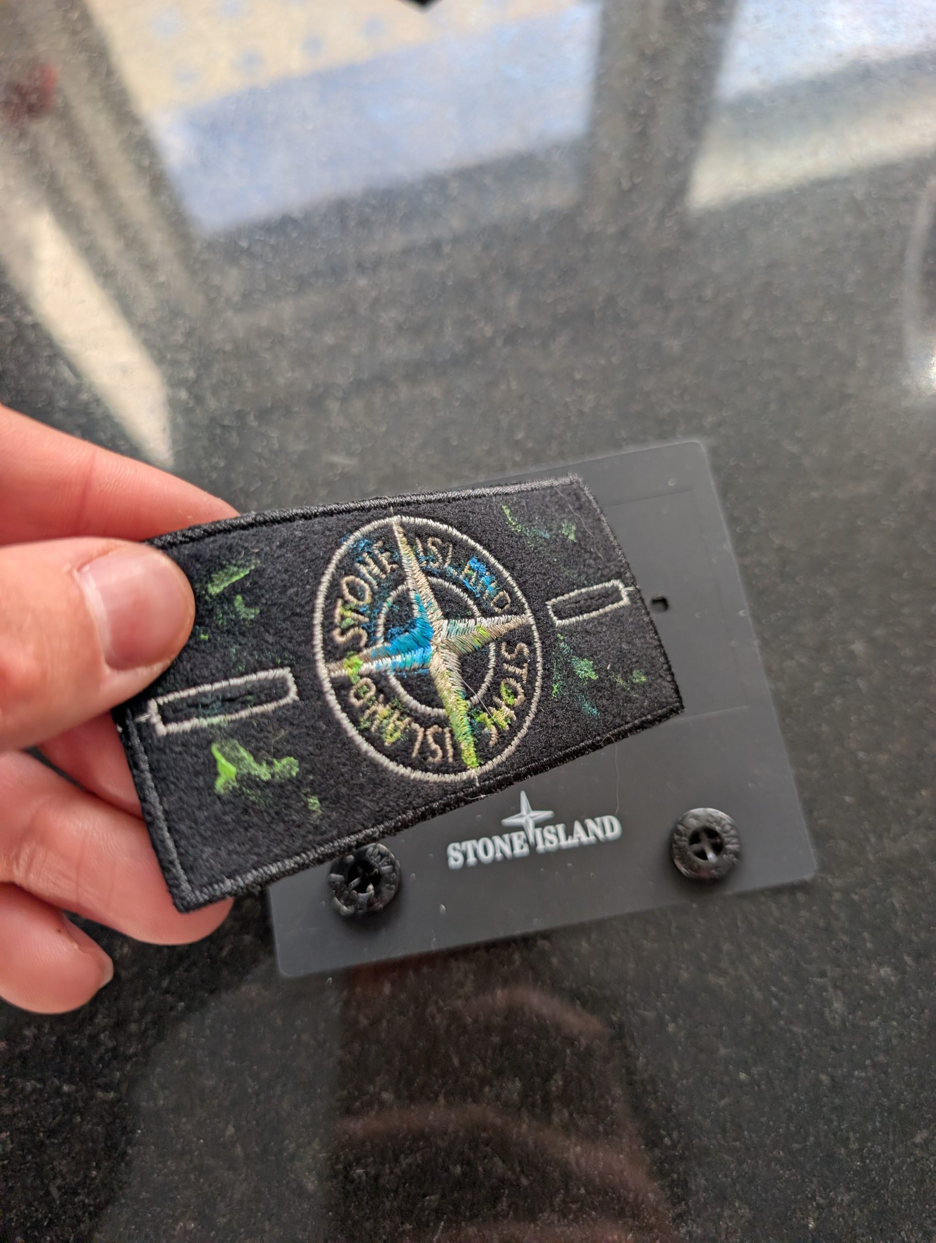 Stone Island Badge (PaintBall Blue)
