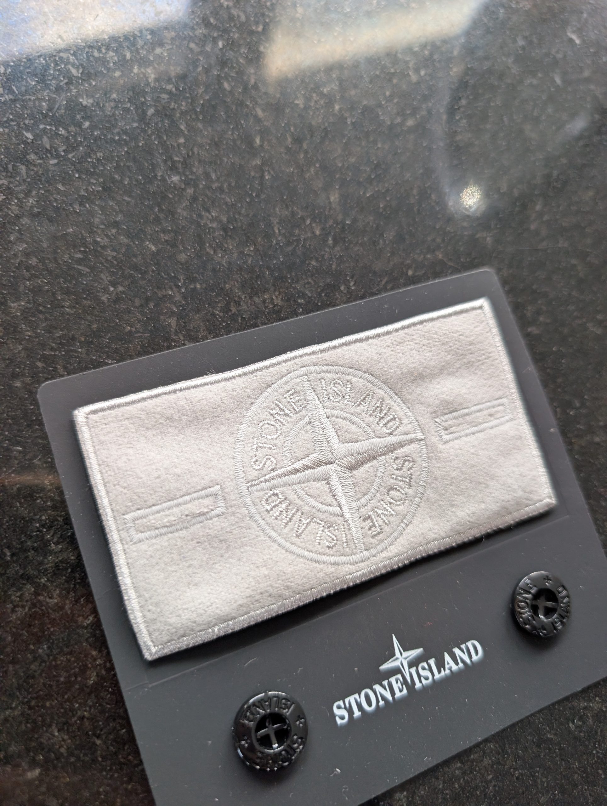 Stone Island Badge (Grey) - Image 2